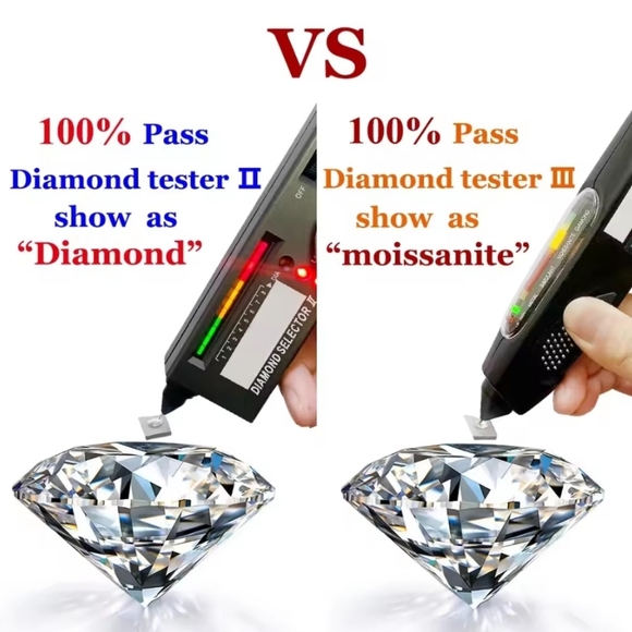 Pure New Devil Eye Moissanite Necklace women - Picture 13 of 13